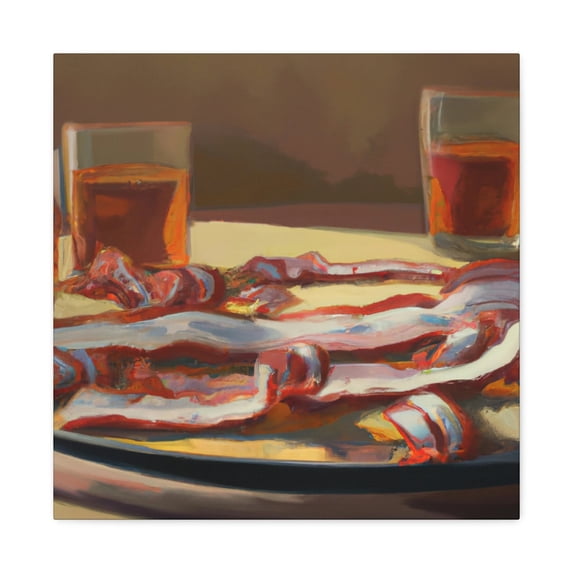 Bacon in Hyperrealism - Canvas