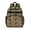Camo and Branch Brown Pattern, variant on Multicolor Cat and Flower White Pattern Cute School Backpack Bag for School with Padded Back and Adjustable Shoulder Straps 15.25"x11.5"x5.25"
