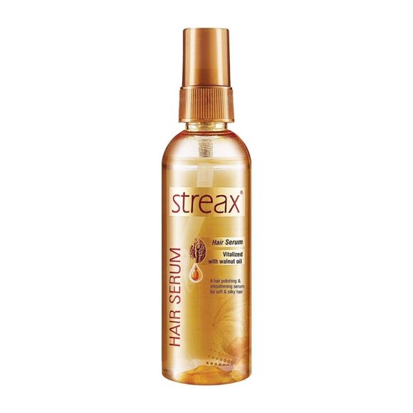 Streax Hair Serum for Women & Men Contains Walnut Oil For Instant Shine - 100 ML