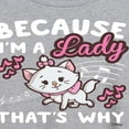 thumbnail image 3 of Disney - The Aristocats - Because I'm A Lady - Juniors Ideal Flowy Muscle T-Shirt, 3 of 5