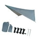 thumbnail image 3 of Toldo para hamaca de lona para acampar, fácil de instalar, ligero y para acampar, ideal para jardín, picnic, viajes, mochilerismo y senderismo. Gris, 3 of 8