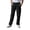 1-Black64, variant on Tiijoy Little Boys Pants Casual Sports Pull On Pants Unisex School Trousers, Sizes 6-7