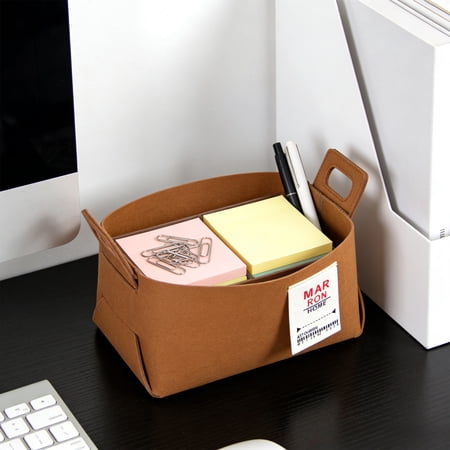 Homekingdee 0.68GAL Foldable Nylon Storage Basket – Portable Collapsible Laundry Hamper Toy Organizer Bin with Handles for Home Nursery Playroom Living Room Use