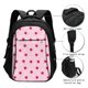 thumbnail image 3 of Fotbe Strawberry And Heart Mochila con Estampado y Puerto USB para Hombre y Mujer, Mochila Antirrobo, Mochila de Viaje, Mochila Escolar, Mochila Universitaria, 3 of 7