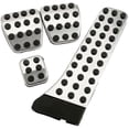 thumbnail image 2 of 4Pcs Stainless Steel Pedal for W202 W203 W204 W124 W210 W211 W212 W218 X204 R172 R231 C E CLS SLK, 2 of 5