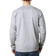 thumbnail image 3 of Bayside Adult 6.1 oz., 100% Cotton Long Sleeve Pocket T-Shirt - BA8100, 3 of 4