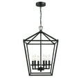 thumbnail image 5 of 6-Light Matte Black Pendant Lighting Kitchen Island Ceiling Mount Light Fixture with 36 inch Hanging Chain, 5 of 8