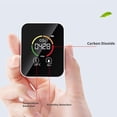 thumbnail image 3 of Indoor CO2 Meter Air Quality Monitor – 3-in-1 Carbon Dioxide Detector with Temperature, Humidity Sensor, Compact for Home Office, 3 of 8