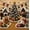 Christmas Town, variant on BYGFHLYW 5D DIY Pearl Diamond Painting Kit for Adults, White Christmas Village Pearl Diamond Art Set, 12 x 12 Inch