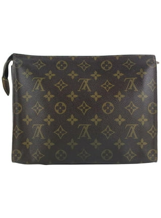 Louis Vuitton vinyl pouch clear pouch monogram accessory case