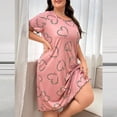 thumbnail image 4 of cfhntfmh Nuisette Sans Manches pour Femmes Grande Taille à Bretelles Spaghetti Col Rond Combinaison Intégrale Robe de Nuit Courte Babydoll Chemises de Nuit, 4 of 5