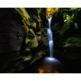 thumbnail image 2 of Shi, Fei 24x20 Gold Ornate Wood Framed with Double Matting Museum Art Print Titled - Secret Falls, 2 of 4