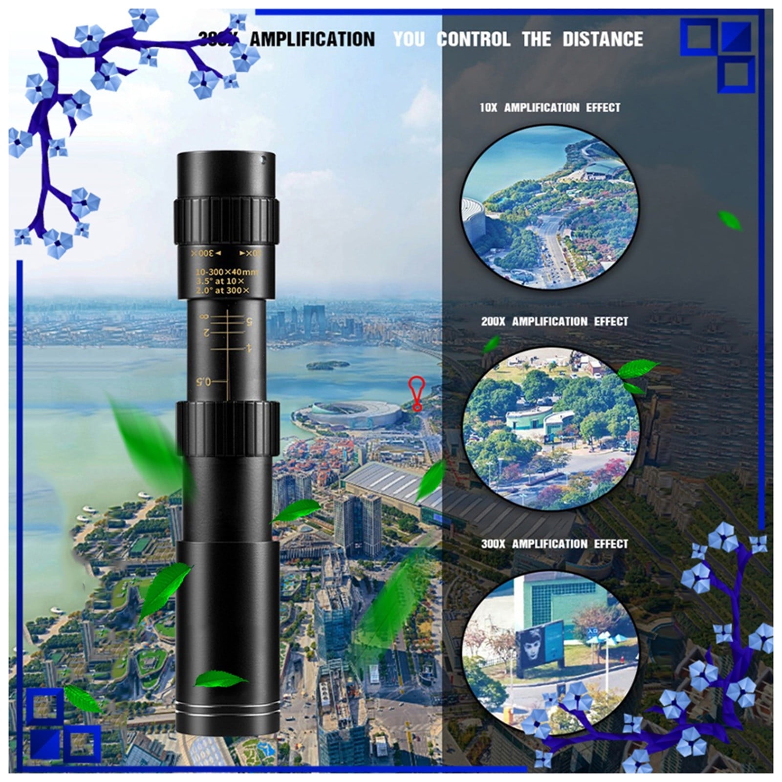 Telescope for Adults Astronomy,40mm Aperture 400mm Refractor Telescope for Kids & Beginners,Fully Multi-Coated Optics High Transmission Telescopes with Tripod & Phone Adapter & Carrying Bag