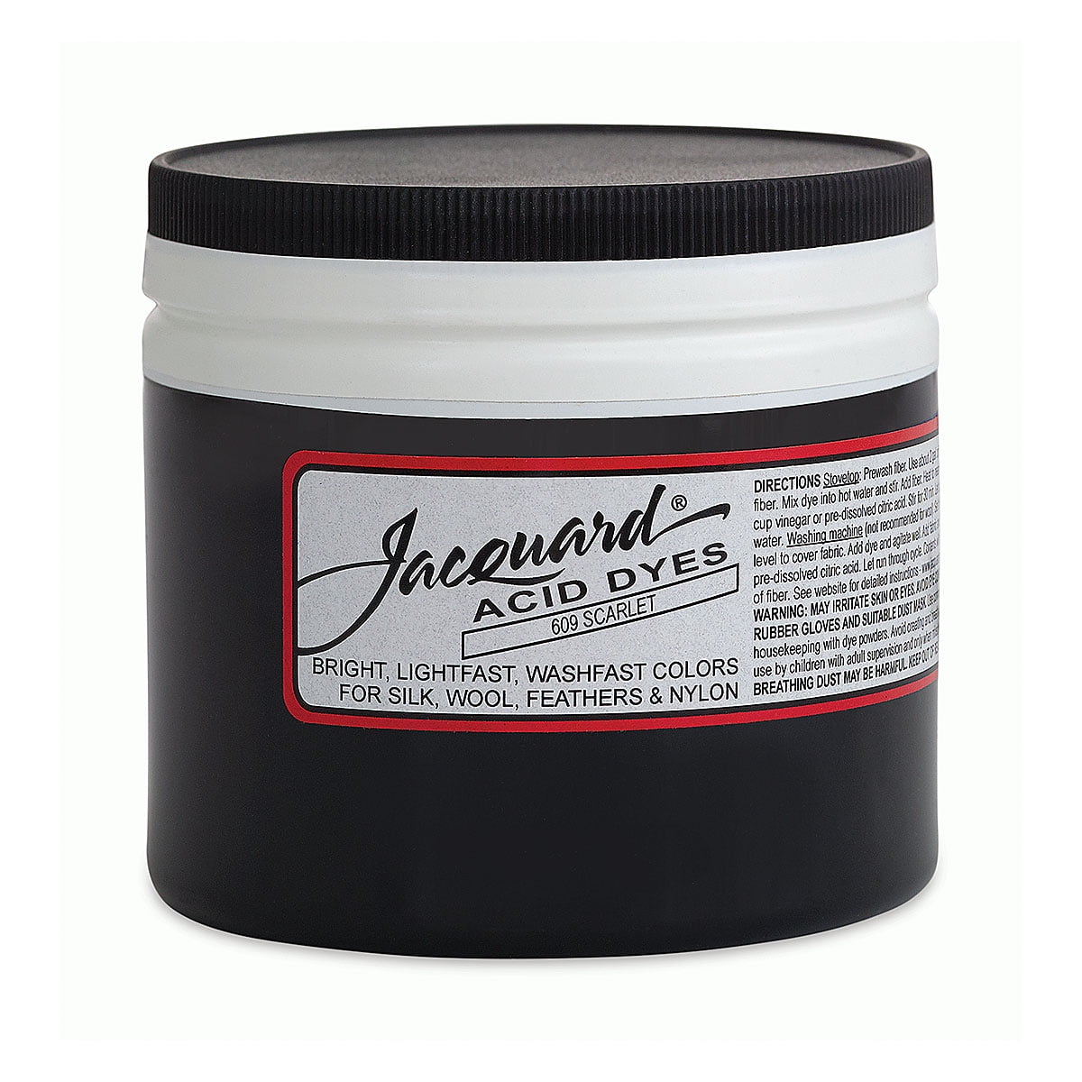 Jacquard Acid Dye - Scarlet, 8 oz
