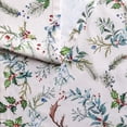 thumbnail image 2 of Maison d' Hermine Holly Time 100% Cotton Table Runner for Party Dinner Holidays Kitchen Home [Single Layer (14.5 Inch by 108 Inch)], 2 of 3