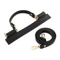 thumbnail image 4 of Baohd Leather Purse Handles Bag Replacement Parts Sturdy Bag Straps Handmade Projects Handbag Handles Black, 4 of 6
