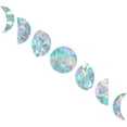 thumbnail image 1 of Adhesivos para ventanas con fases lunares, anticolisión, estáticos, arcoíris, adhesivos de alerta, decoraciones 3D para atrapasoles, vinilo prismático no adhesivo., 1 of 9