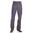 thumbnail image 2 of Circle S Mens Heather Navy Polyester Western Unhemmed Ranch Dress Pant 30, 2 of 2