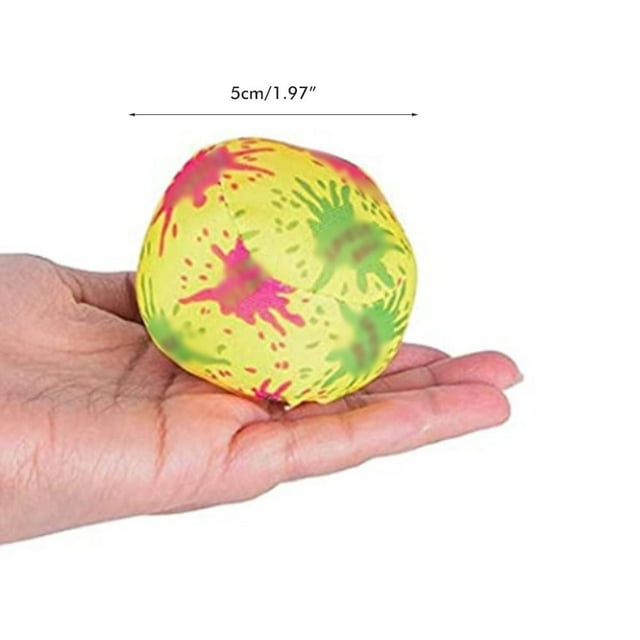 Water Splash Ball,24Pcs 5cm Water Splash Outdoor Soaking Reusable Toys Water Cloth Ball Multi-Functional