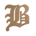 thumbnail image 6 of 6" Old English Wooden Letters - Premium MDF Wood Wall Letters, 6 of 30