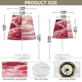 thumbnail image 3 of YAZAOO Table Lamp Creative Raspberry Delight Pattern Simple Pattern Night Light, 3 of 8