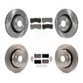 thumbnail image 1 of Transit Auto - Front Rear Disc Brake Rotors And Ceramic Pads Kit For 2012 Jeep Grand Cherokee 6.4L With 330mm Diameter Rotor K8C-103279, 1 of 2