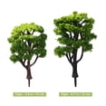 thumbnail image 3 of Miangastore Model Railroad Green ABS Plastic 12Pcs 3-16in, 3 of 8