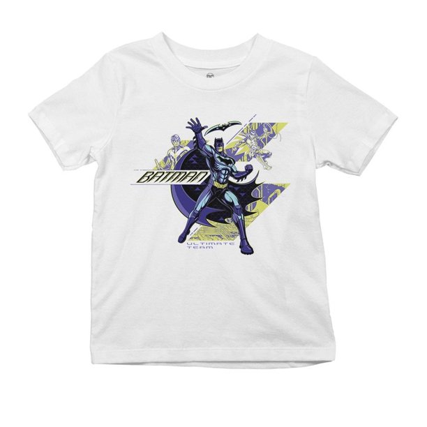 Playera Fan Army Batman Talla 6 ultimate manga corta blanco