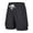 Black, variant on kosheko Mens Solid Drawstring Cargo Shorts, Loose Relaxed Fit with Durable Tear Resistant Fabric for Streetwear Urban Casual Outfits Gray S