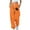 Orange, variant on SnZhen Long Pants for Women Leisure Comfy Women Fashion Color Blocked Printed Drawstring Pants Orange S