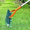 thumbnail image 4 of Adjustable Stainless Steel Thatching Rakes 170cm For Garden Yard Lawn Maintenance, 4 of 10