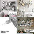 thumbnail image 4 of Efavormart Silver 40" tall Alphabet Letters / Number Foil Balloons Birthday Party  Decorations Graduation New Year Party Supply - Y, 4 of 8