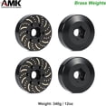 thumbnail image 3 of 340g 1/10 RC Crawler Brass Weight 12mm Extended Wheel Hubs 12mm Hex Adapters 2.2 1.9 Beadlock Wheel Rims, 3 of 6