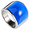 silver blue, variant on Men’s Stainless Steel Color Panel Ring, Modern Wide Band Statement Ring for Men, Sizes 7-12, Daily Wear Work Outfit Date Night Gift for Him