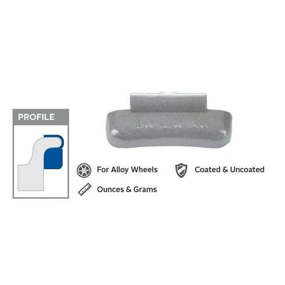 Perfect Equipment PWWMC100N Roue Mag Enduite 1 oz, Boîte de 25