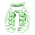 thumbnail image 3 of Rodillo muscular para piernas de cuerpo completo 24 ruedas Manual de las piernas Manual para muslos para el cuello Golfo Codo House Home Gym Verde, 3 of 8