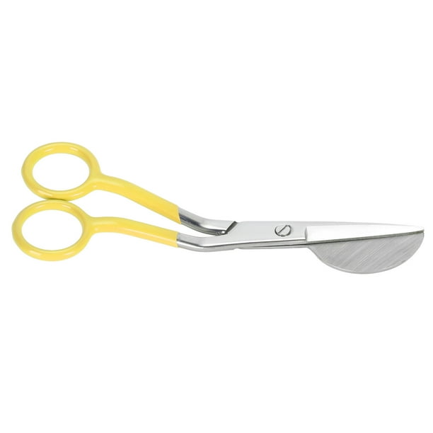 Tijeras Para Apliques De Pico De Pato, Tijeras De Pico De Pato Con De Plástico, Cuchillas De Acero Inoxidable De 6 Pulgadas, Multiusos Para Cortar Ropa Para Recortar Hilos