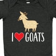 thumbnail image 4 of Inktastic Goat Cute I Love Goats Farm Animal Boys or Girls Baby Bodysuit, 4 of 5