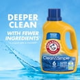 Arm & Hammer Clean & Simple, 75 Loads Liquid Laundry Detergent, 131.25