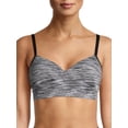thumbnail image 2 of No Boundaries Seamless Wireless Bras, 2-Pack, Women's, 2 of 5