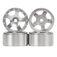 thumbnail image 2 of 4x Car Metal Wheel Rim Ruedas 1/24 modelo SCX24 Pta B Zulema Eje de rueda de coche RC, 2 of 8