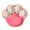 Light Pink, variant on Versatile Silicone Feeding Dish for Kids and Non- Suction Base Easy Clean Cat Design Plate Set