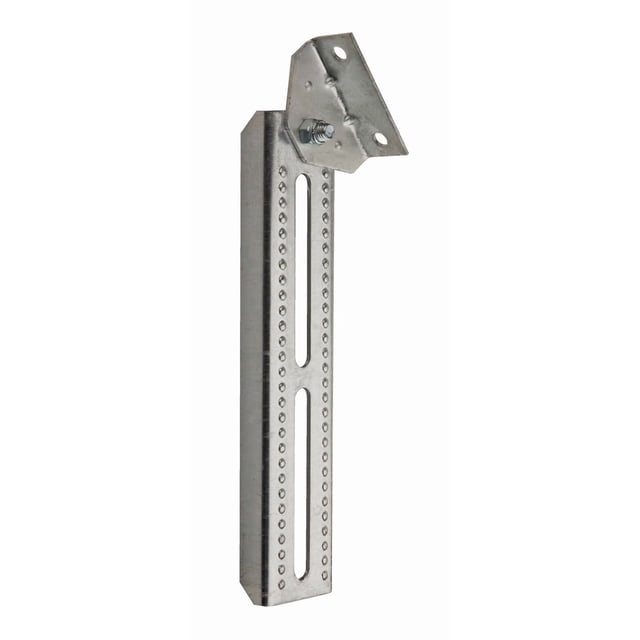 C.E. Smith Trailer Boat Bunk Board Bracket 10002G Flat Bunk Mount; 13 Inch Length x 4-3/4 Inch Slot; Galvanized; Steel; Single