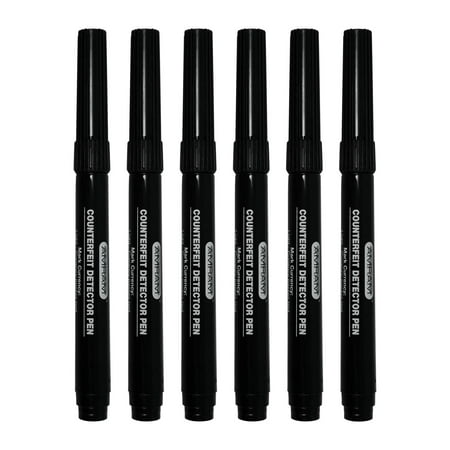 Amram Counterfeit Detector Pens, 6 Pack