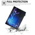 thumbnail image 5 of Universal 8 inch Tablet Case, Dteck Slim Folio Flip Protective Case Cover with Tri Fold Stand for iPad mini/Samsung Tab A 8.0/Onn 8.0/Lenovo Tab M8 all 7.5-8.5 inch Tablet,Purple Butterfly, 5 of 6