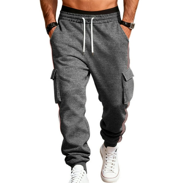 Pantalons Cargo Durables pour Usage Extérieur Quotidien avec Multiples Poches et Tissu Extensible Confortable Pantalons Utilitaires pour Randonnée et Style de Rue