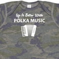 thumbnail image 4 of Inktastic Life's Better Polka Music Boys or Girls Baby Bodysuit, 4 of 5