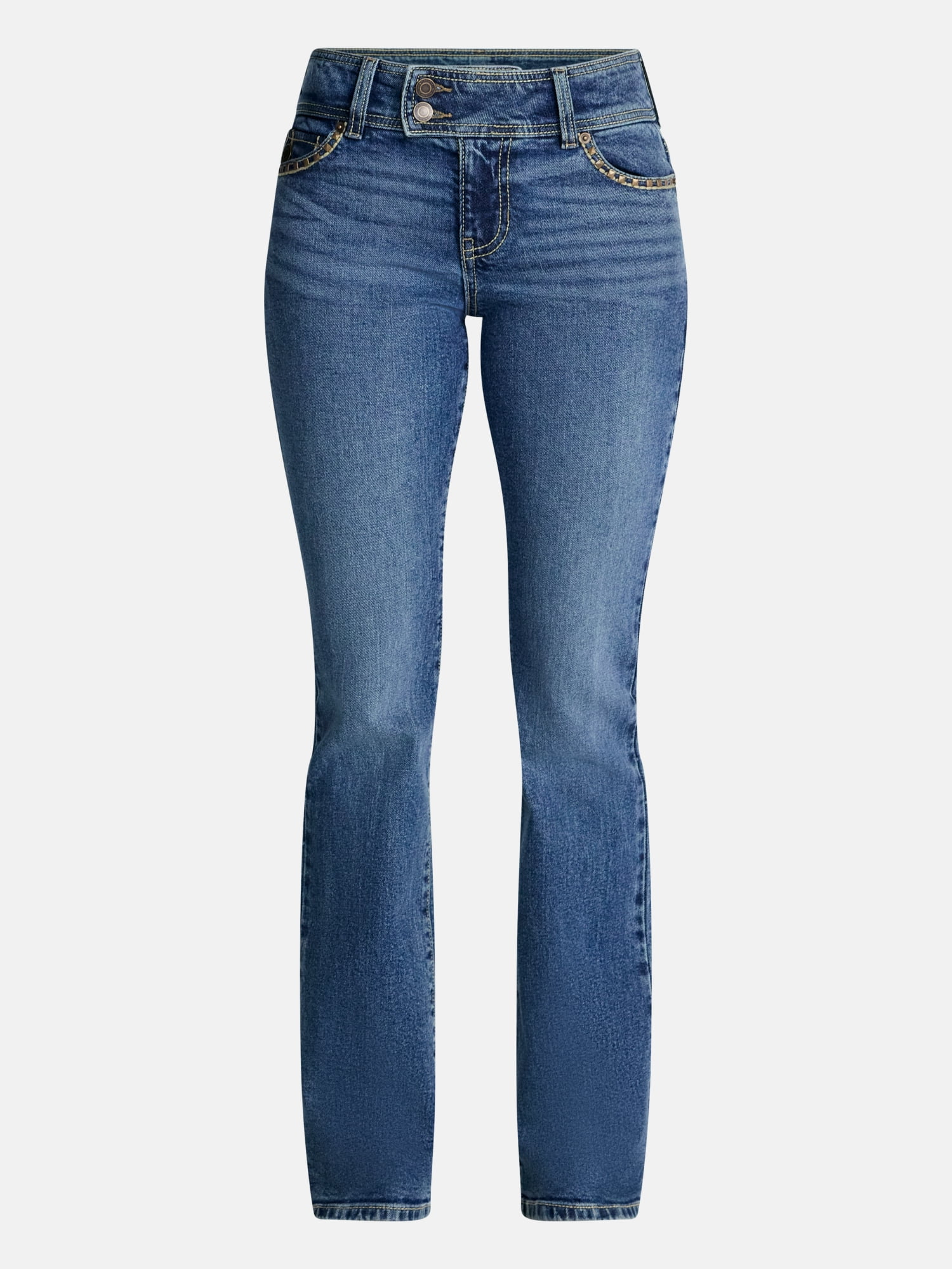 No Boundaries Extended Tab Bootcut Jeans, 31.5'' Inseam, Women’s 00-20