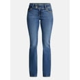 thumbnail image 5 of No Boundaries Extended Tab Bootcut Jeans, 31.5'' Inseam, Women’s 00-20, 5 of 5
