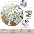 thumbnail image 4 of Rectangle Table Cloth, Floral Rectangle Tablecloth, Stain Resistance Water Repellent and Wrinkle-Free,Table Cloth Decor for Home Kitchen Dining Party Patio Indoor and Outdoor Use, 60x102, 4 of 6